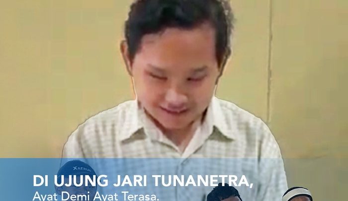 Hadirkan Cahaya Lewat Al-Qur’an Braille, Yuk Bantu Mereka Meraba FirmanNya!