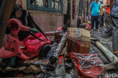 Pilu Balita Kembar Terpisahkan Maut saat Kebakaran Kontrakan Petakan