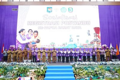 Dorong Transformasi Posyandu, TP Pusat Perkuat Registrasi di Sorong