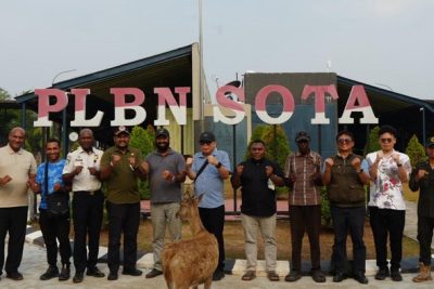 Kunjungi PLBN Sota, Delegasi Papua Nugini Tinjau Kondisi Fasilitas-Layanan