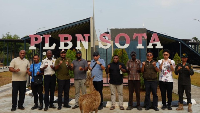 Kunjungi PLBN Sota, Delegasi Papua Nugini Tinjau Kondisi Fasilitas-Layanan