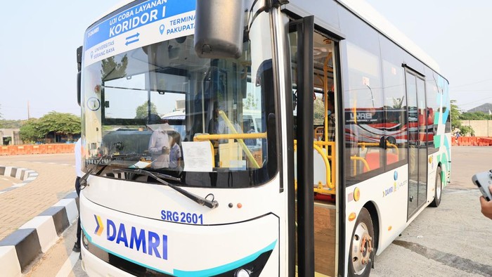 Pemkot Serang Uji Coba Bus Listrik, Target Beroperasi 2027