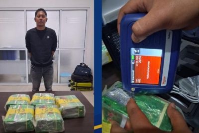 BNN Tangkap Pengedar Narkoba di Riau Modus Sembunyikan Sabu 5 Kg di Koper