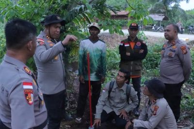 Cegah Karhutla, Polri-TNI Cek Sekat Kanal di Lahan Gambut Kepulauan Meranti