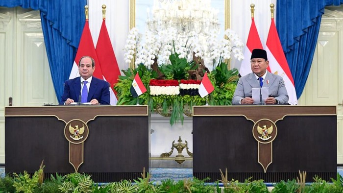 Suara Prabowo dan El-Sisi Serukan Kecaman Bagi Israel