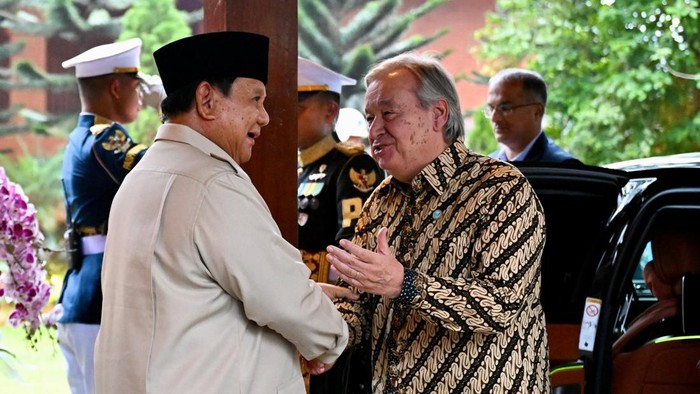 Usai Bertemu Prabowo, Sekjen PBB Bakal Bermalam di Hambalang