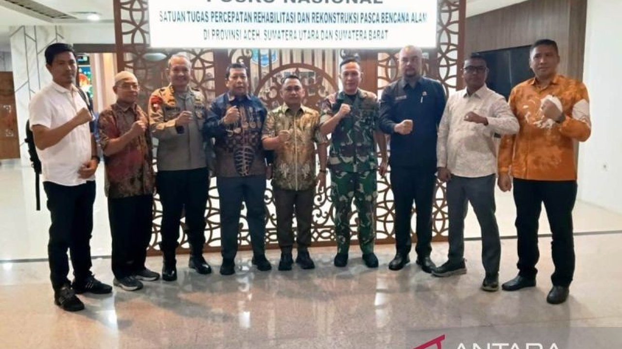 Pemkab Nagan Raya dan DPRK Temui Satgas Pusat Perjuangkan Bantuan Bencana Nagan Raya