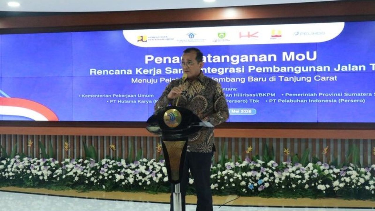 Pemprov Sumsel Siap Sinkronkan Tata Ruang Proyek Tol Tanjung Carat