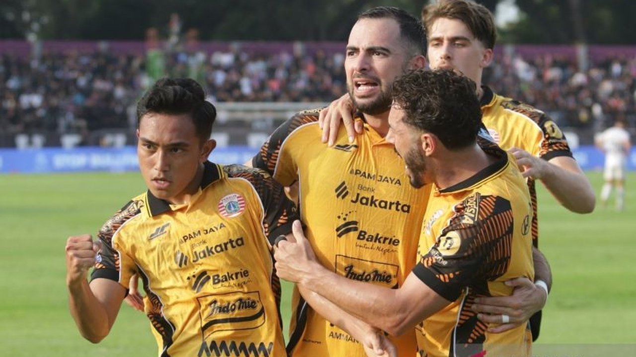 Peran Pemain Pengganti Persija Jadi Kunci Kemenangan Dramatis atas Persik