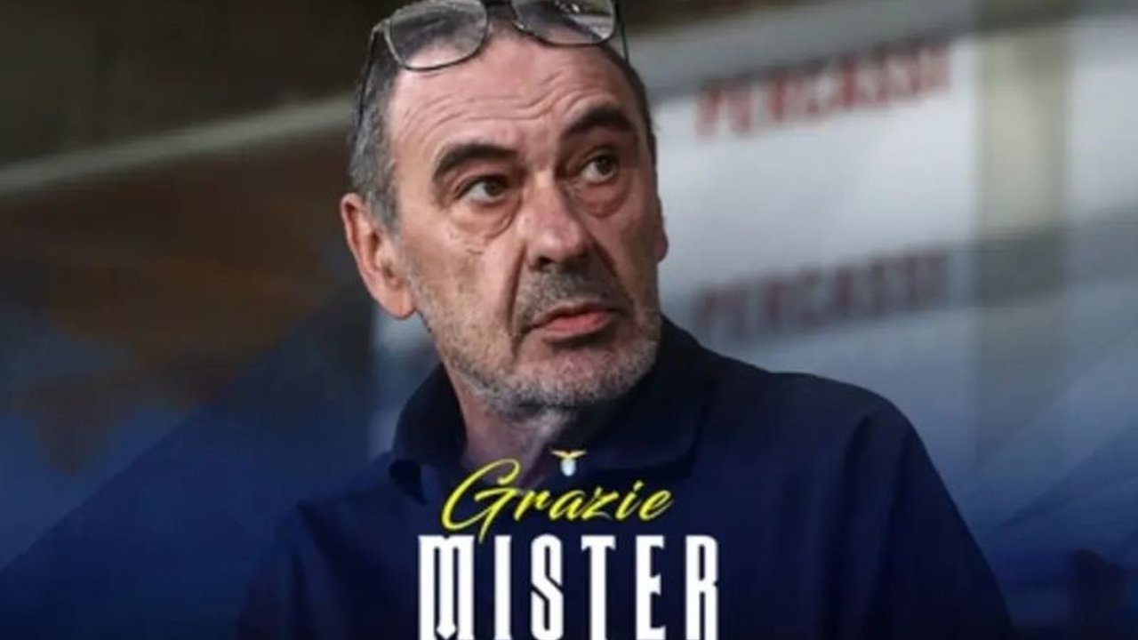 Announced: Maurizio Sarri Resmi Tinggalkan Kursi Pelatih Lazio Setelah Musim Mengecewakan