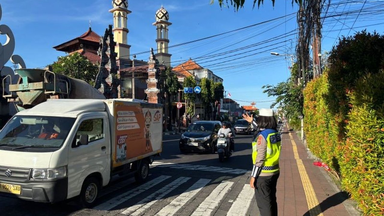 Polda Bali Siagakan Tim Urai Kemacetan Antisipasi Libur Panjang di Bali