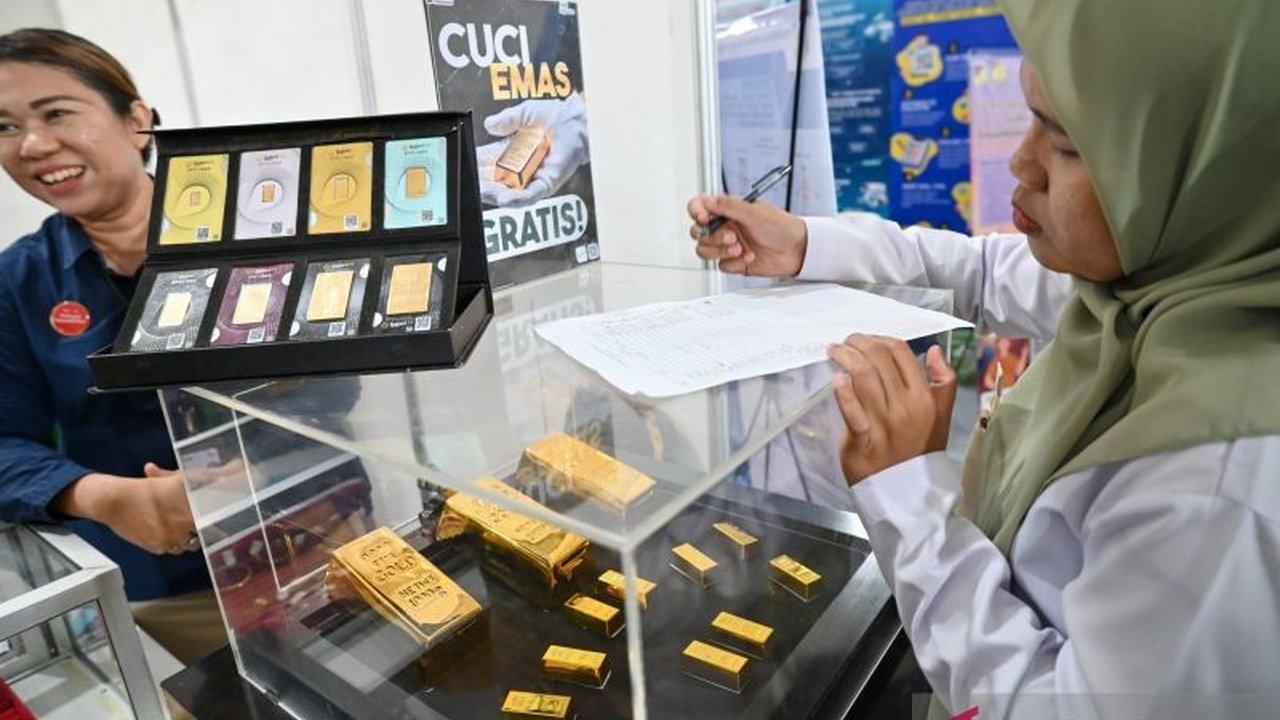 Harga Emas Pegadaian Hari Ini: UBS, Antam, Galeri24 Kompak Naik pada Sabtu Pagi