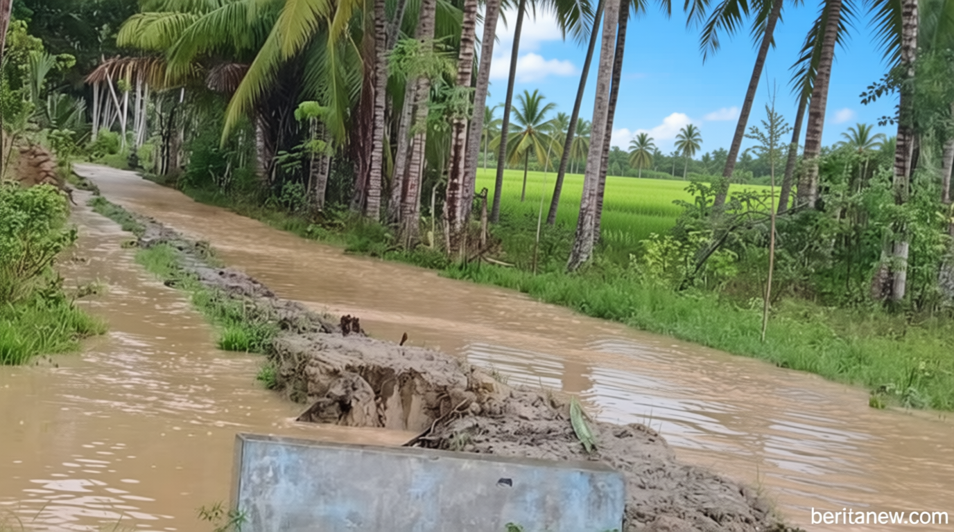 Dua Desa di Parigi Moutong Terendam Banjir, BPBD Sulteng Lakukan Penanganan Darurat
