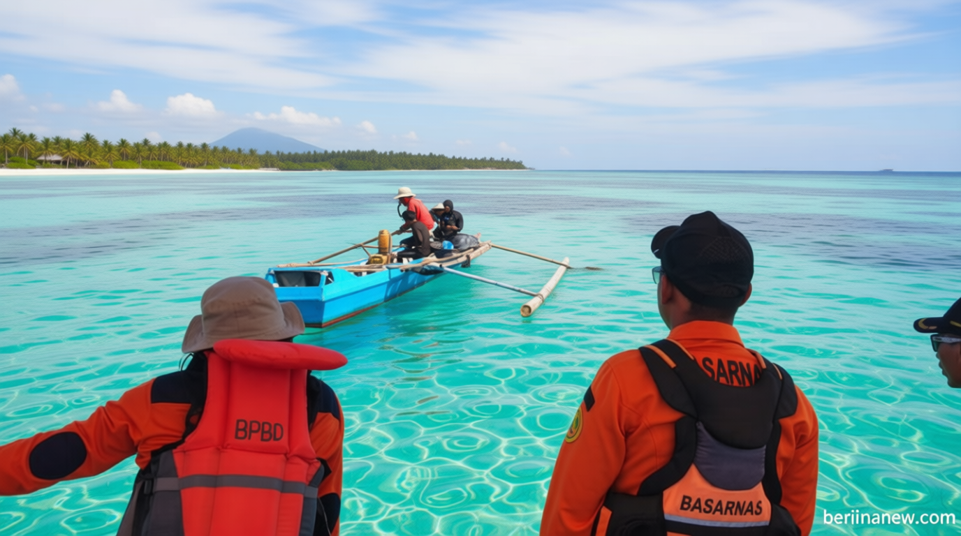 Pencarian Nelayan Hilang Sumbawa Berlanjut, Tim SAR Sisir Perairan Pulau Panjang