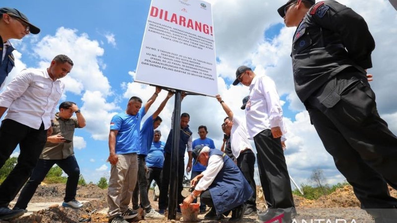 OIKN Perkuat Penegakan Hukum, Berantas Perusakan Hutan di Wilayah IKN