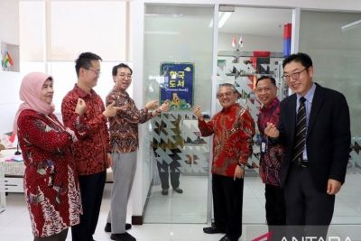 Main Agenda: Perpusnas Perkuat Kerja Sama Literasi dengan Donasi Buku Korea, Perkaya Koleksi “Window of Korea”
