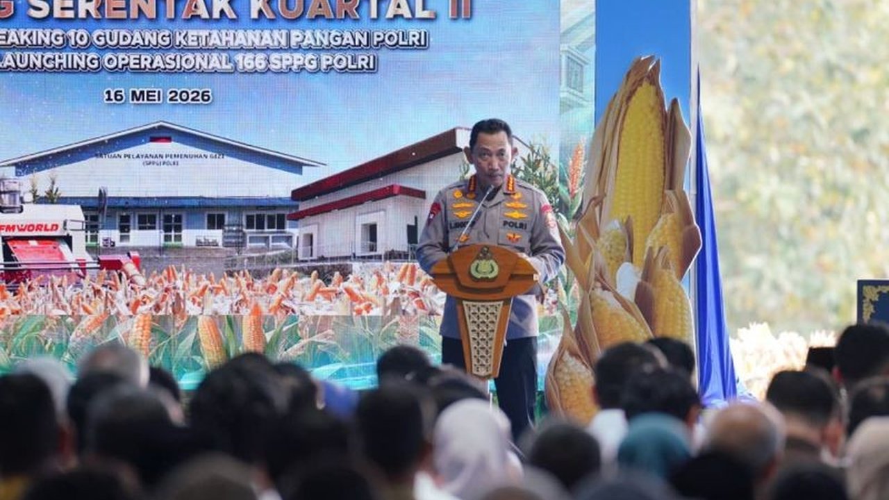 Panen Jagung Polri Capai 3,9 Juta Ton pada 2025, Dukung Swasembada Pangan Nasional