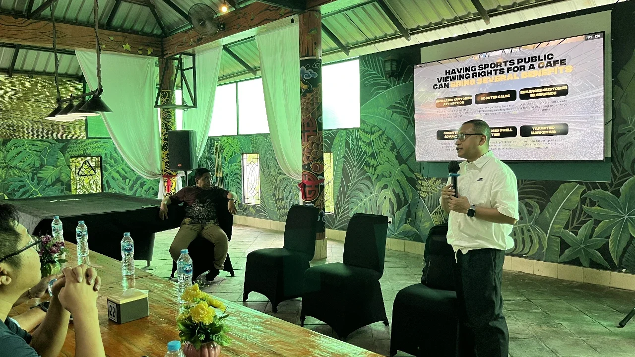 IEG Gelar Sosialisasi Nobar Resmi di Batam, Disambut Antusias Komunitas Bola