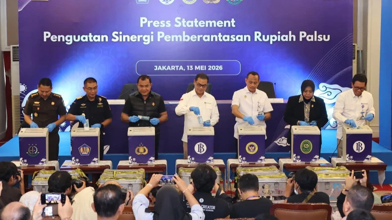 Main Agenda: Polri dan Bank Indonesia Musnahkan 466.535 Lembar Uang Rupiah Palsu, Perkuat Sinergi Jaga Kedaulatan Rupiah