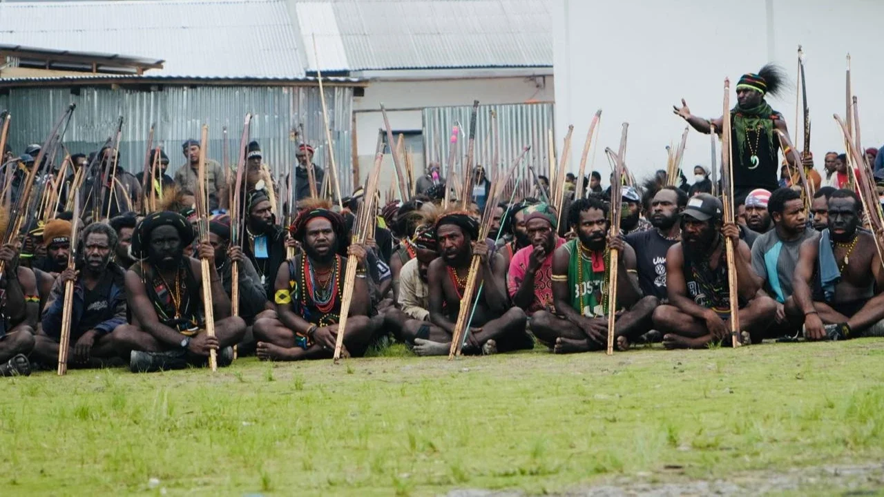 Kondisi Terkini Perang Suku di Wamena: 874 Warga Mengungsi, Aparat Gabungan Siaga di Tujuh Titik