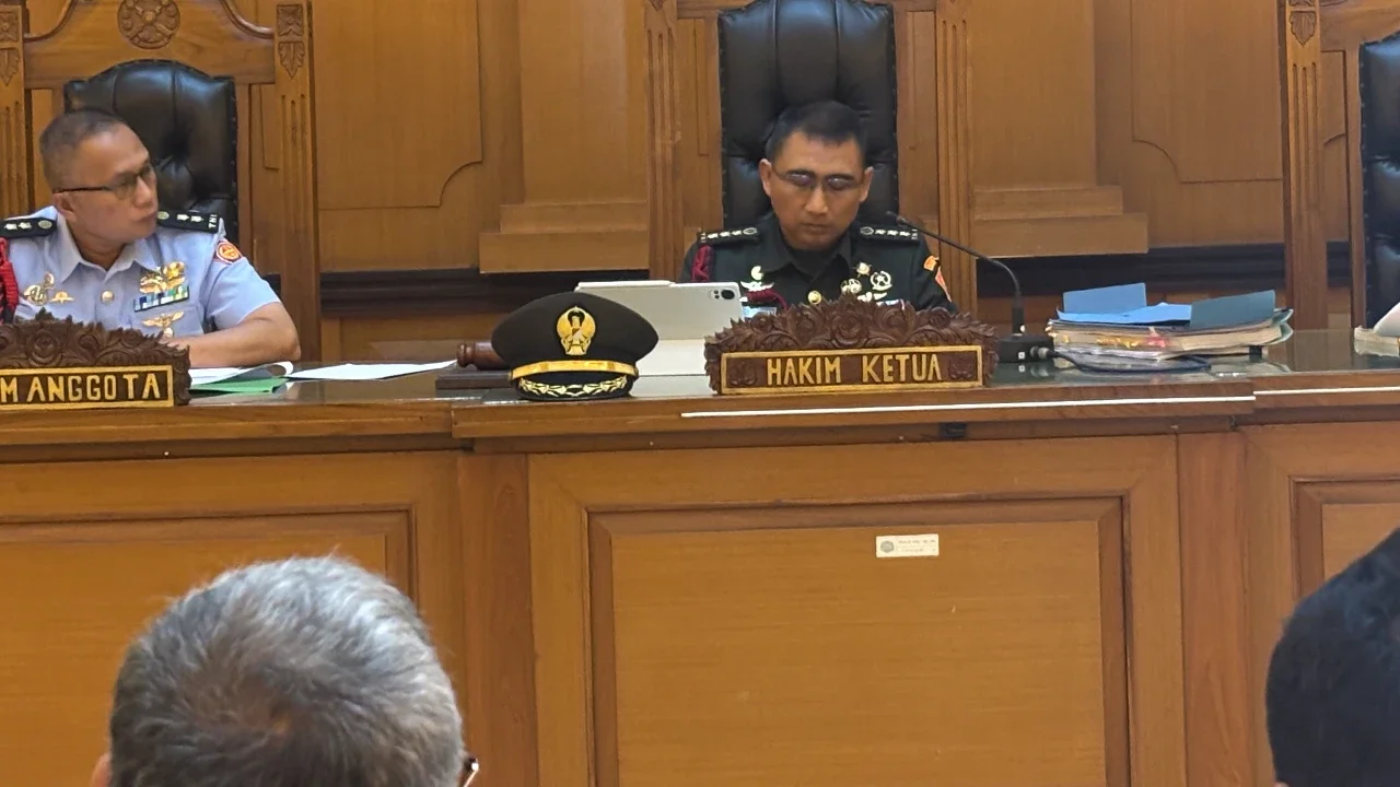 Tuntutan Ditunda, Oditur Militer Hadirkan Saksi Ahli di Sidang Penyiraman Air Keras Andrie Yunus