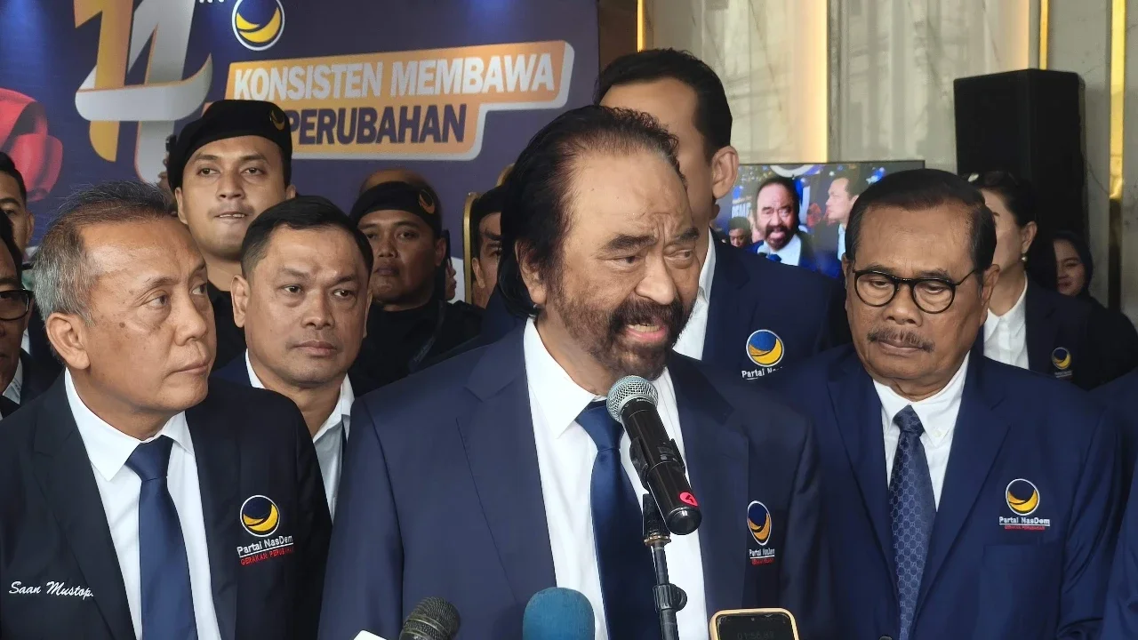 Main Agenda: Surya Paloh Yakin Rupiah Bangkit Usai Pemaparan Ekonomi Prabowo: Modal Kita Terakhir Optimisme Sendiri