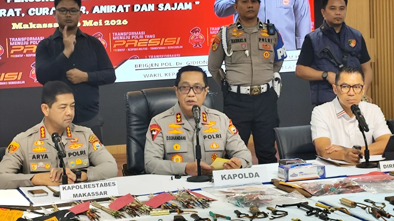 Tangkap 176 Bandit Jalanan, Kapolda Sulsel Endus Adanya Kepentingan Politik di Balik Maraknya Teror Geng Motor