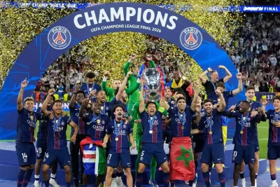 Visit Agenda: FOTO: PSG Pertahankan Takhta Eropa di Budapest