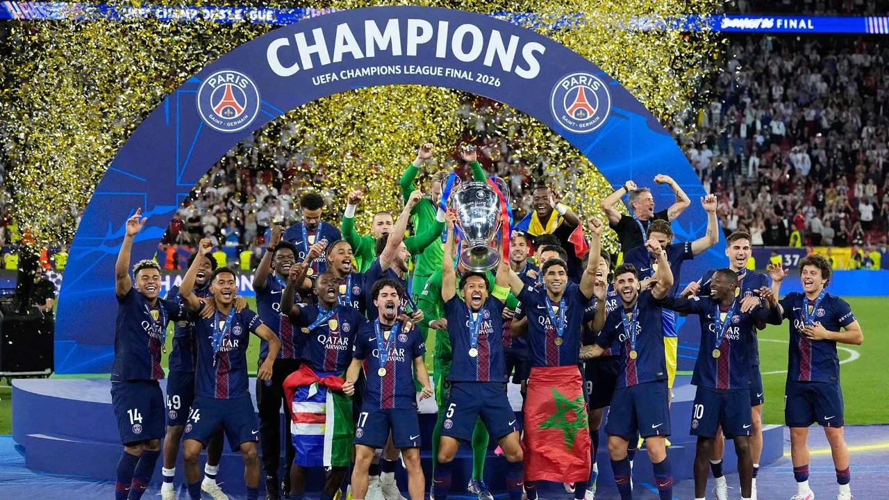 FOTO: PSG Pertahankan Takhta Eropa di Budapest
