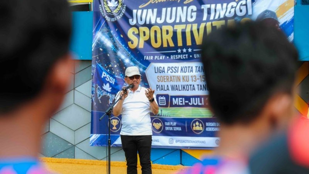 Semarak Kompetisi Liga PSSI Tangerang: 80 Tim Muda Bersaing, Wali Kota Sachrudin Soroti Pembinaan Karakter