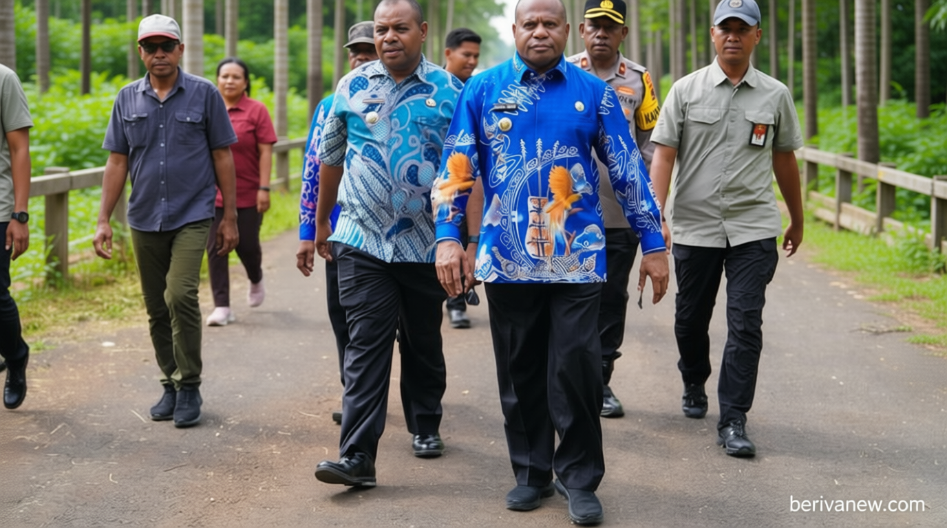 Gubernur Papua Dorong Pemanfaatan Hasil Lokal untuk Program Makan Bergizi Gratis di Supiori