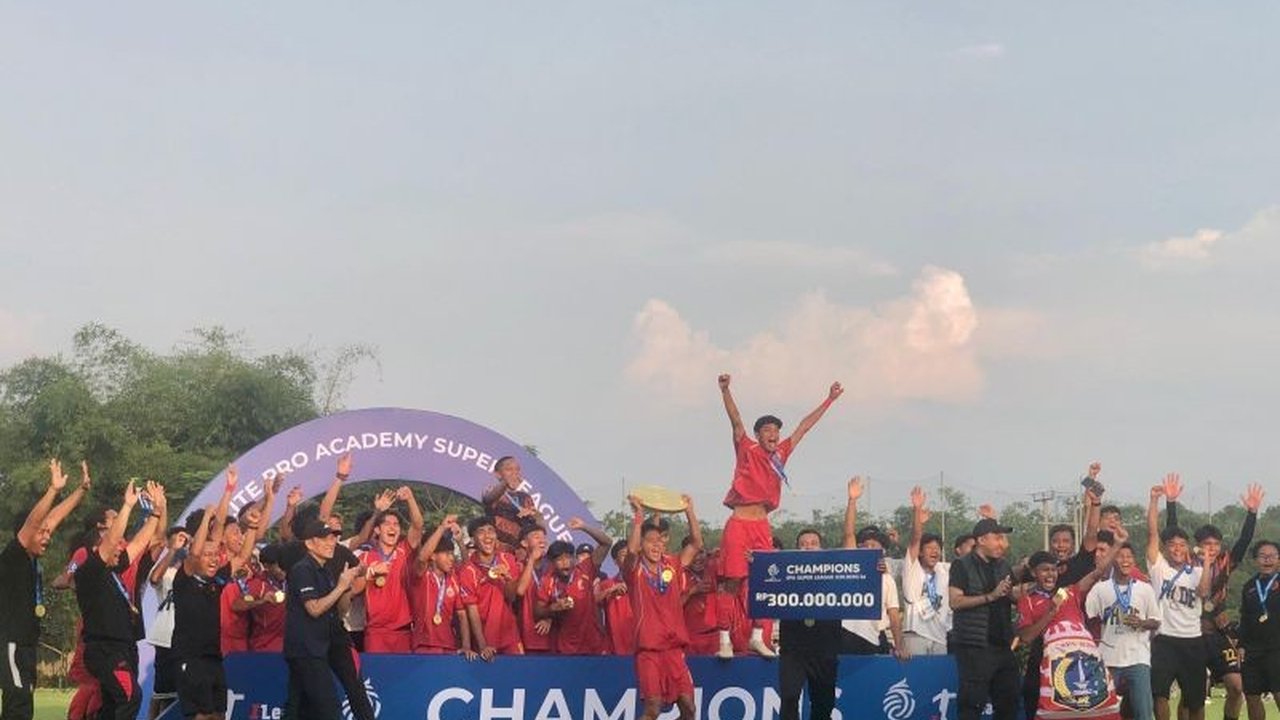 Persija Jakarta U20 Raih Gelar Juara EPA Super League U20 2025/2026