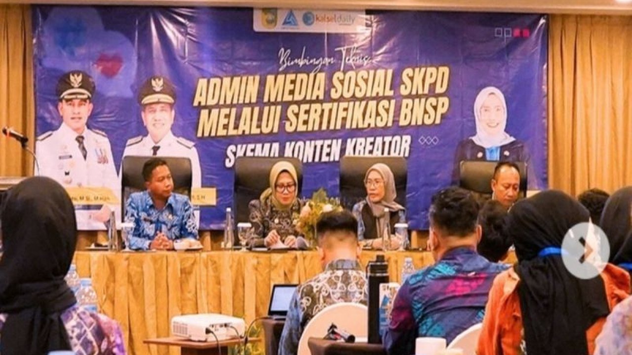 Pemkab Tala Cetak Pengelola Media Sosial Profesional Bersertifikat, Tingkatkan Transparansi
