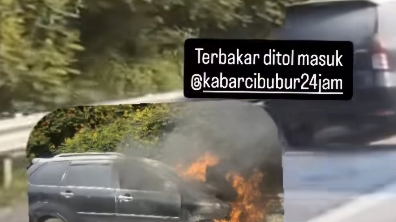 Main Agenda: Api Melalap Mobil di Tol Jagorawi, Polisi Duga Korsleting Listrik Jadi Penyebab
