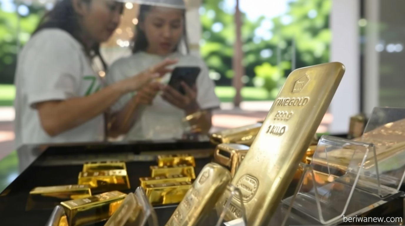 Harga Emas Antam Jumat 15 Mei 2026 Per Gram Rp2,8 Juta