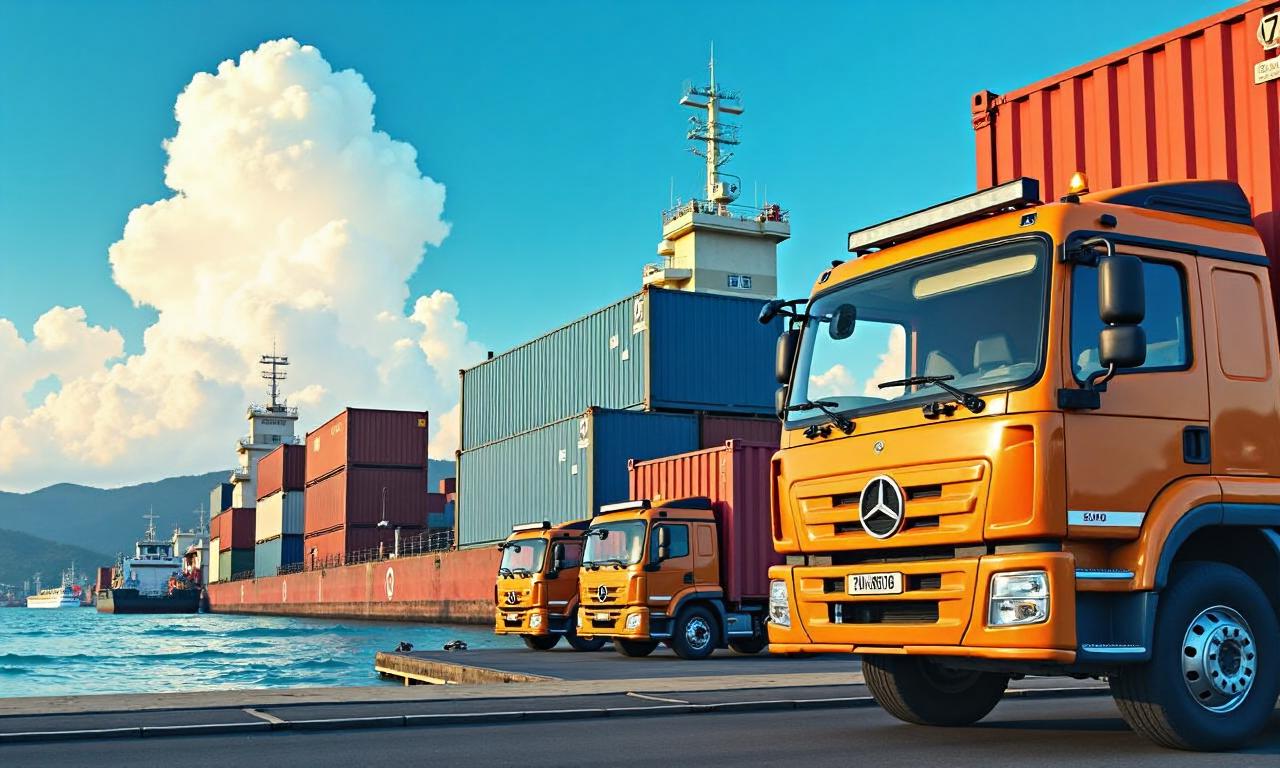 FOTO: Pengawalan Ketat Distribusi Logistik ke Yahukimo Papua