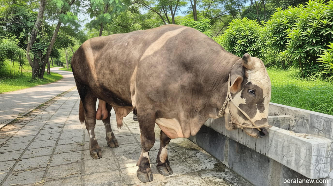 Fantastis! Sapi Kurban Presiden Prabowo Subianto ‘Parikesit’ Capai 1,13 Ton
