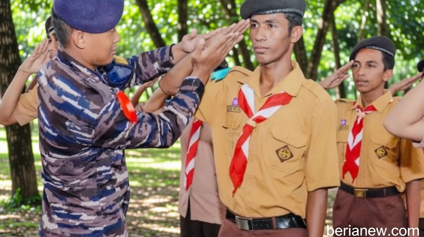 Kodaeral IX Ambon Perkuat Bela Negara Sejak Dini untuk Generasi Muda