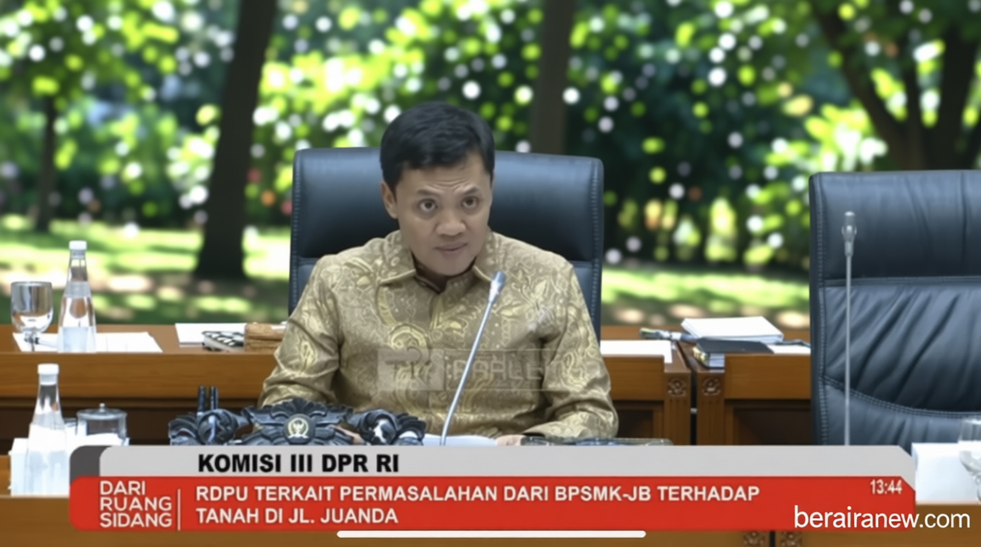 Main Agenda: Komisi III DPR Minta Kasus Konflik Agraria Dihentikan Sementara
