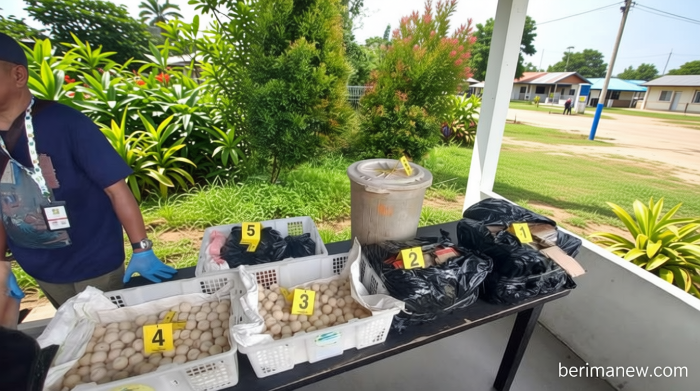 Satgas Gabungan Gagalkan Penyelundupan 2.253 Telur Penyu di Perbatasan Jagoi Babang