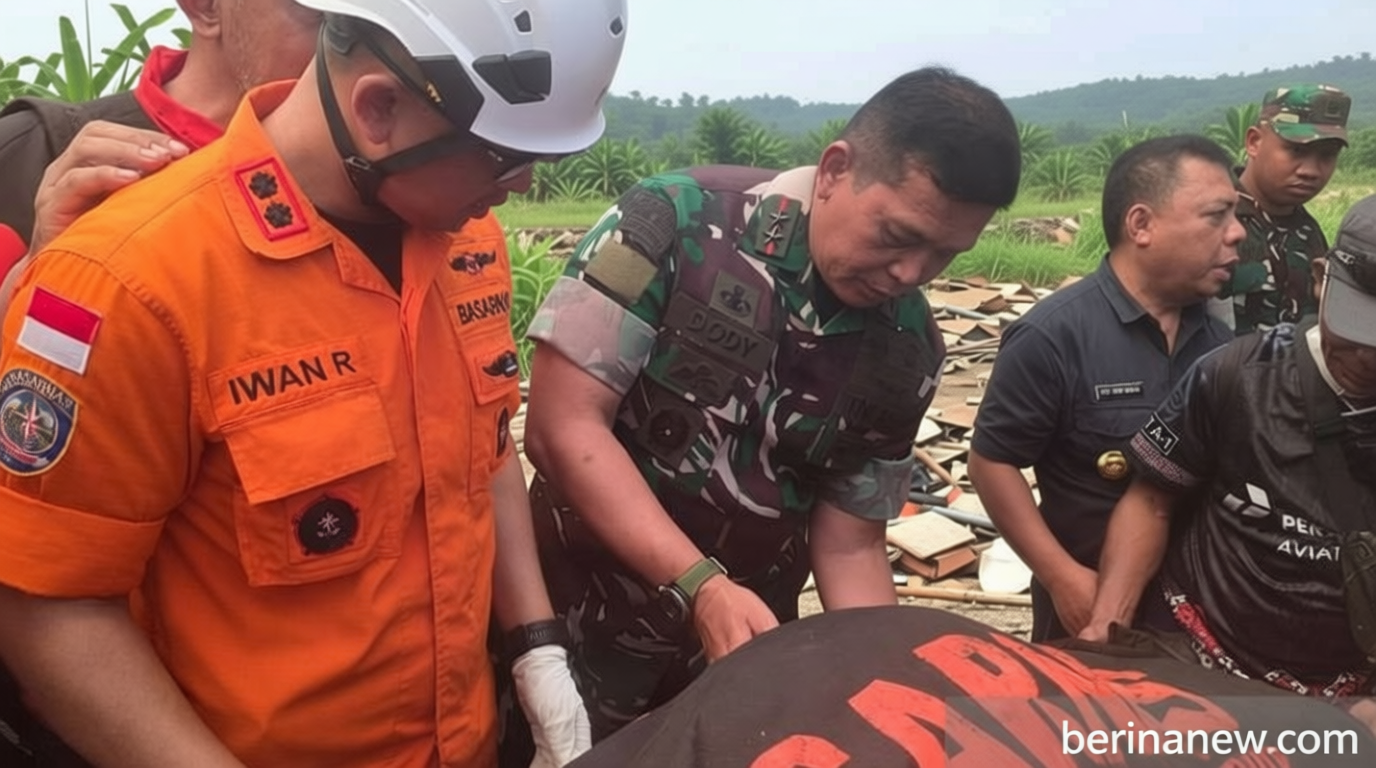 TNI Perkuat Tim Evakuasi Korban Erupsi Gunung Dukono di Halmahera Utara