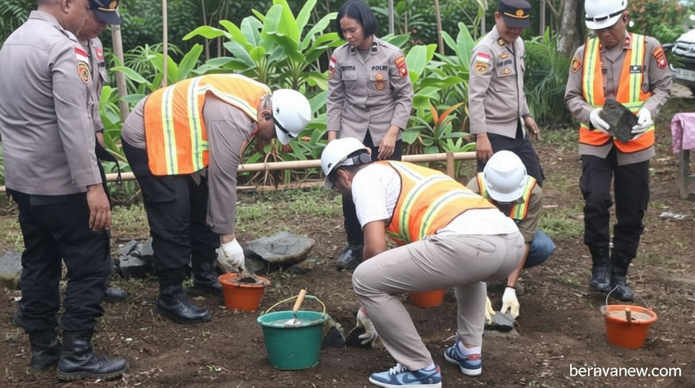 Gudang Pangan Polri 1.000 Ton Dibangun di Bengkayang, Perkuat Ketahanan Pangan Nasional