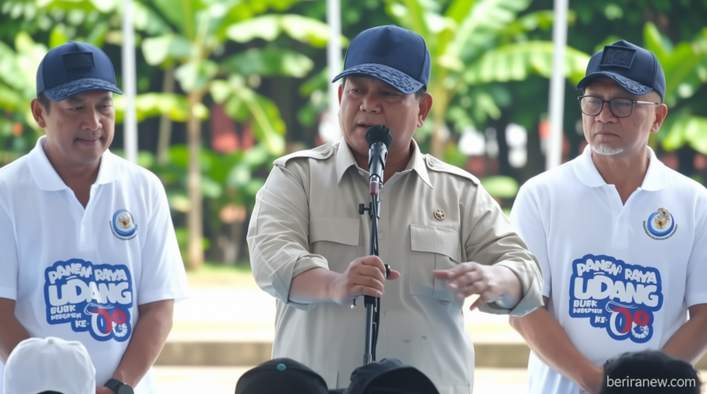Presiden Prabowo Siapkan Sentra Budidaya Perikanan Ribuan Hektare di Seluruh Indonesia