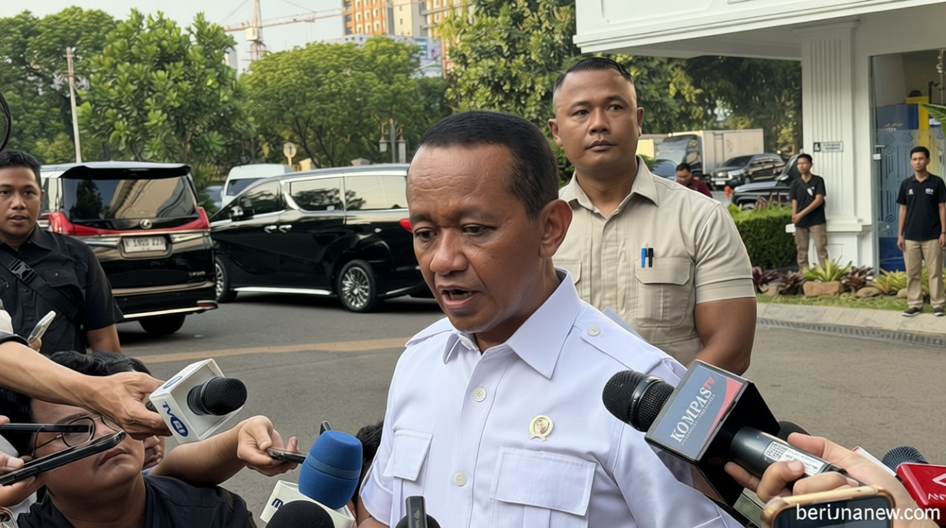 Menghadap Prabowo di Istana, Bahlil: Saya Lapor Stok BBM dan LPG Enggak Ada Masalah