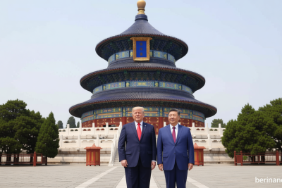 Topics Covered: Kunjungan Trump ke Beijing Berbuah Kesepakatan Minyak dan Gencatan Perang Dagang