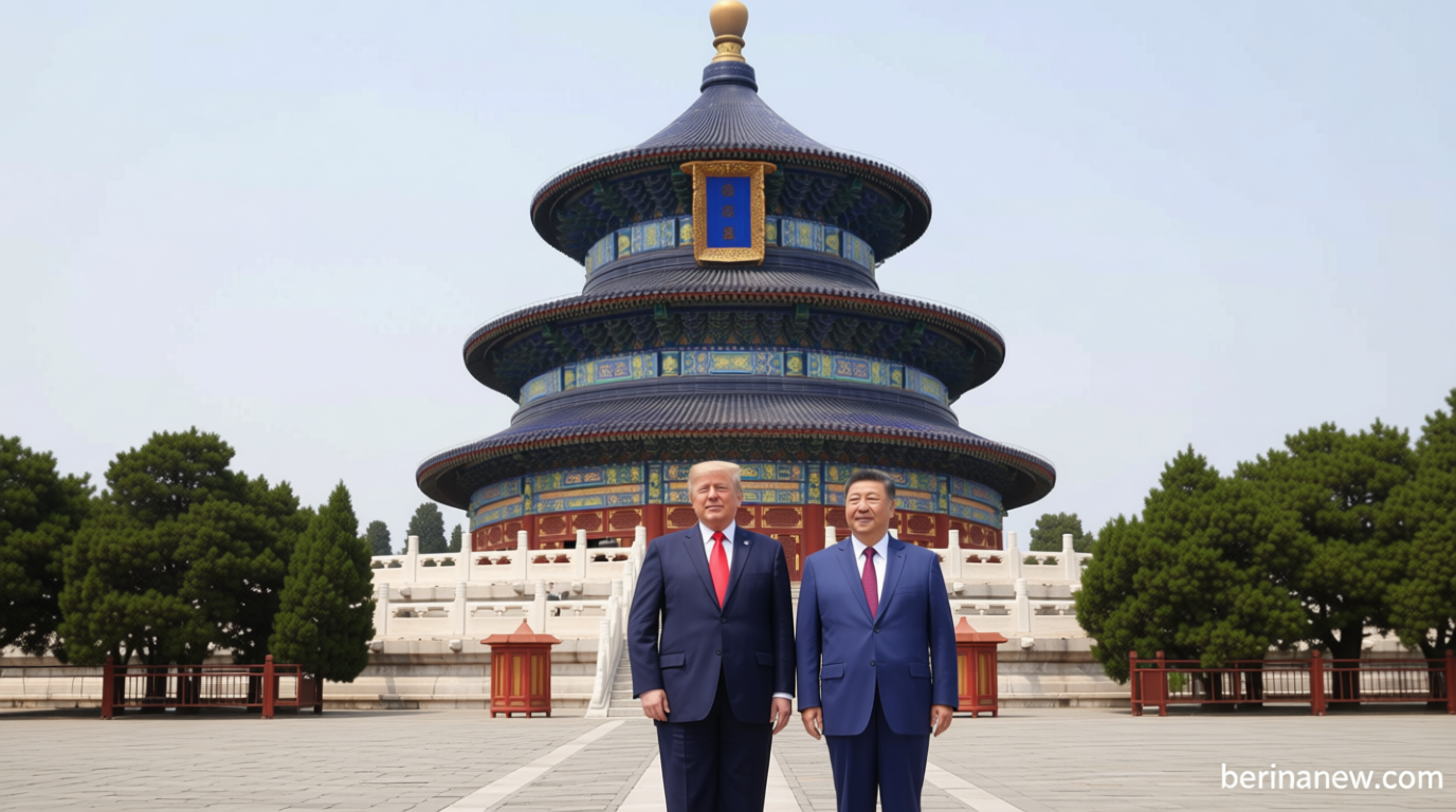 Kunjungan Trump ke Beijing Berbuah Kesepakatan Minyak dan Gencatan Perang Dagang