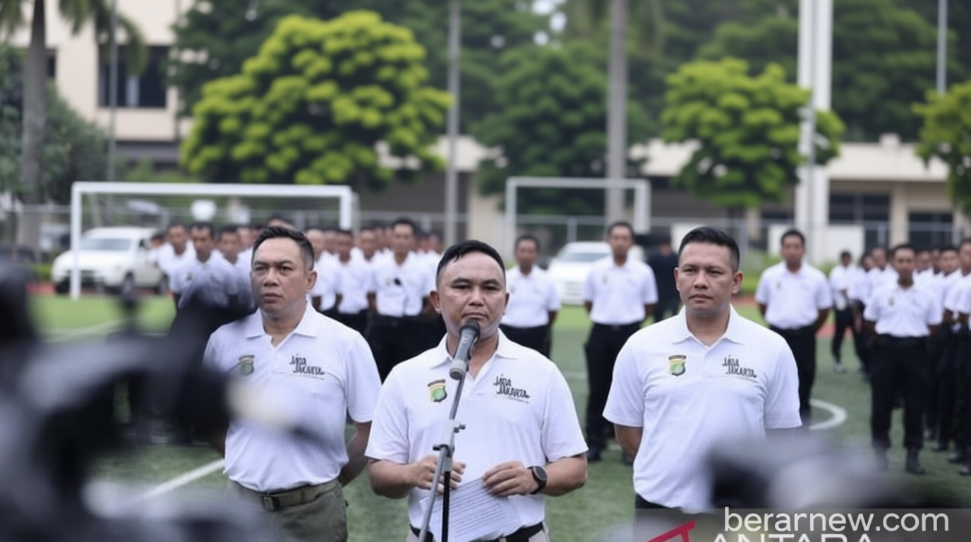 Polda Metro Jaya Canangkan Gerakan ‘Jaga Jakarta Bersih dan Asri’, Libatkan Ribuan Personel