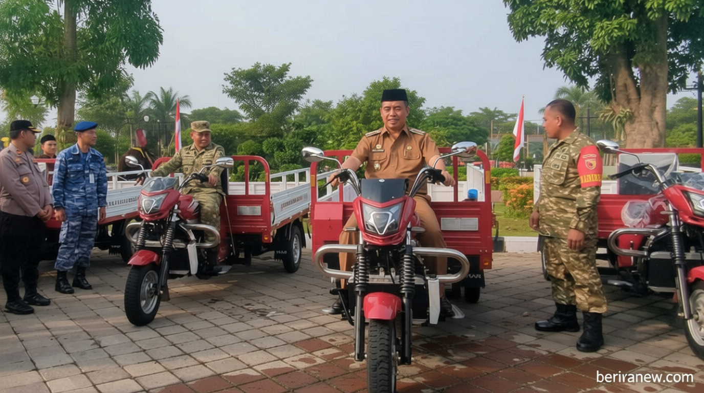 Pemkab Madiun Salurkan Kendaraan Operasional Koperasi Desa Merah Putih untuk Dorong Ekonomi Lokal