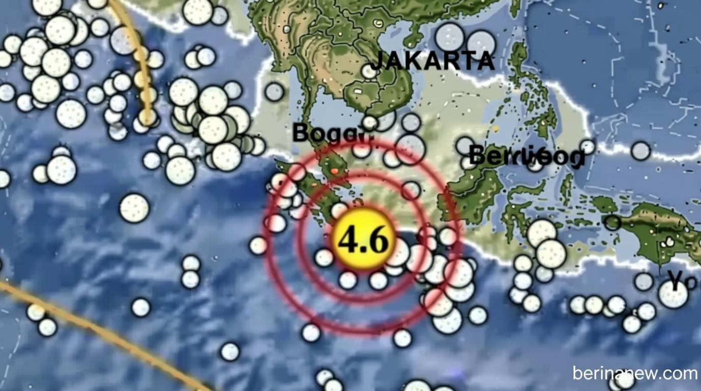 BMKG Jelaskan Sumber Gempa M4,6 yang Guncang Sukabumi