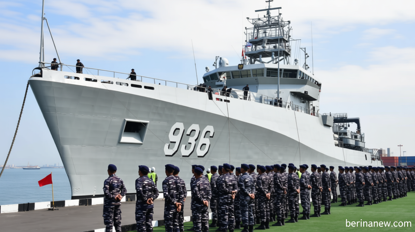 FOTO: KRI Canopus Resmi Perkuat Pemetaan Laut dan Pertahanan Maritim Indonesia